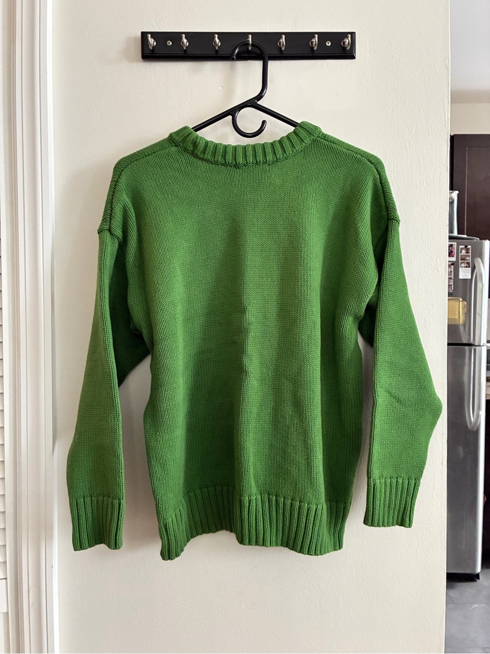 GAP Oversized Green Crewneck Sweater